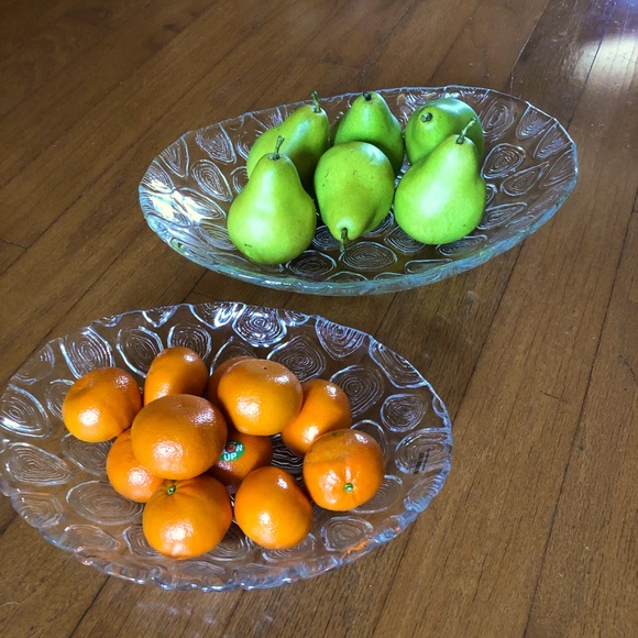 New In Box - 2 Crate & Barrel serving platters